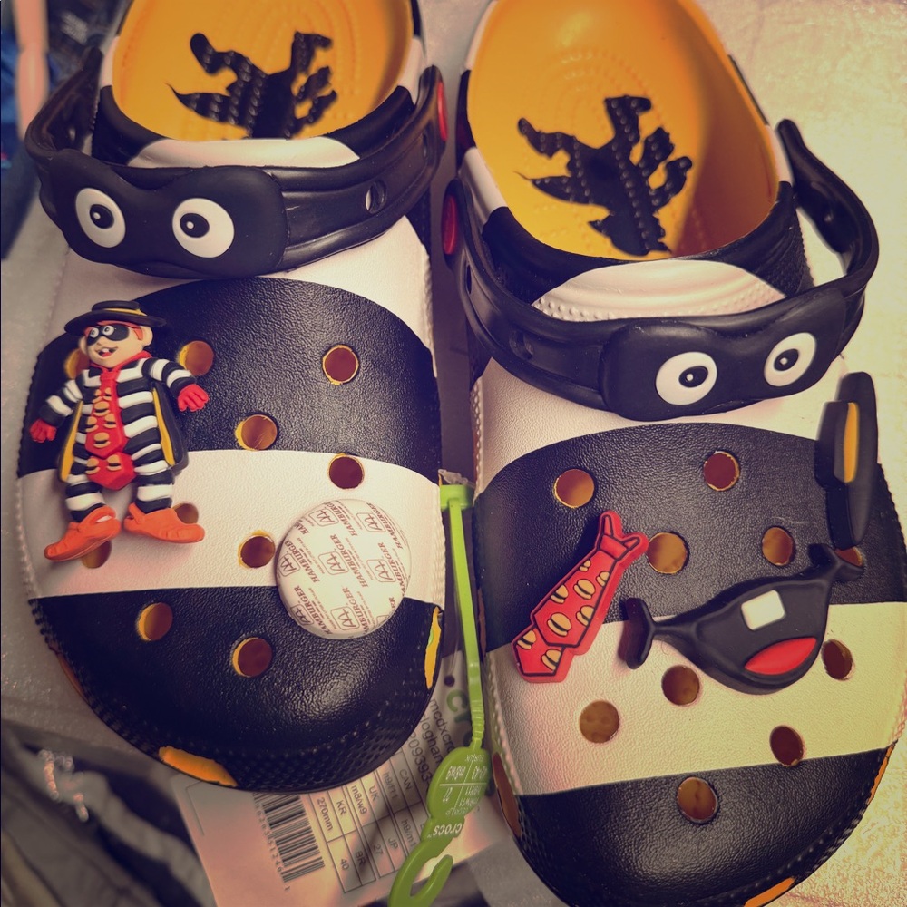 McDonald’s Hamburgler Crocs